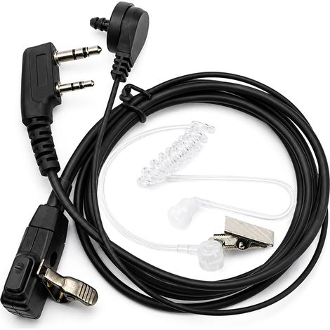 K 2-PIN Headset für Baofeng UV-5R 888S UV-82 FBI-Style
