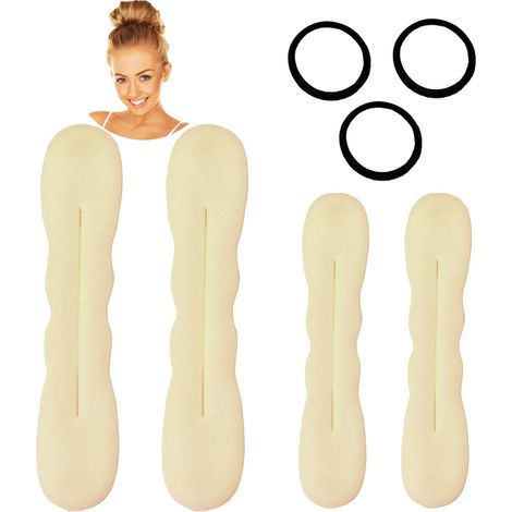 Ensemble de 7 pièces pour fabriquer des lapins en forme de donuts - Ensemble Bob l'éponge Café, Ensemble Bob l'éponge Beige (1/4)