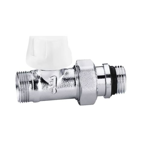 Robinet thermostatique avec raccords droits 1/2" sans joint Caleffi 223402  1/2"