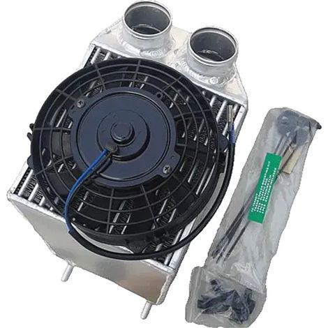 Intercooler, 5 pouces, Aluminium, Design monté sur le côté, Léger, Compatible avec Renault Super 5 R5 GT Turbo (1985-1991) (1/5)
