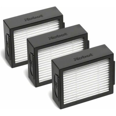 Lot de 3 filtres pour aspirateur Robot Roomba séries i et e, Noir et Blanc，Guazhuni (1/5)
