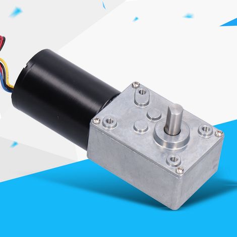 Moteur à engrenages sans balais CC 5840-3650, couple élevé, faible bruit, retour d'information, moteur à engrenages réversible, 12 V CC, 14 tr/min (1/5)