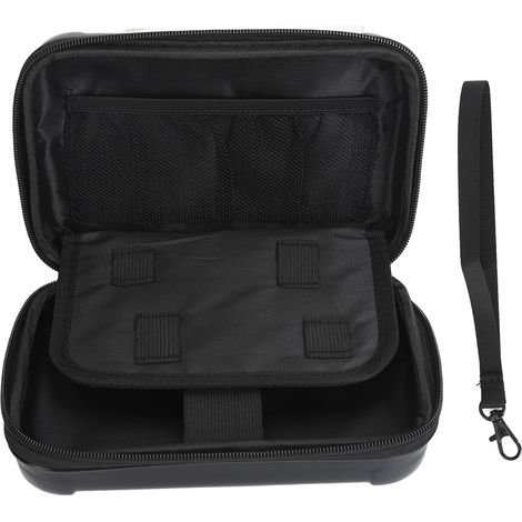 Sacoche de coiffure professionnelle grande capacité, boîte de rangement pour ciseaux, peigne et tondeuse, pochette de transport pour coiffeur avec cordon. (1/5)