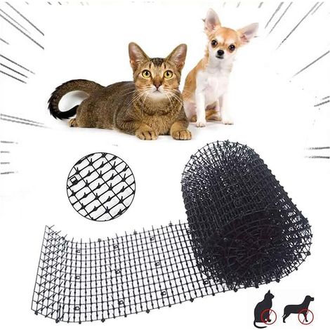 Tapis De Scat pour Chat, Tapis De Dissuasion pour Chats, Répulsif pour Chats, Répulsif pour Chats, Chiens Et Plus, Bouchon Anti-Chats,200 30cm (1/5)