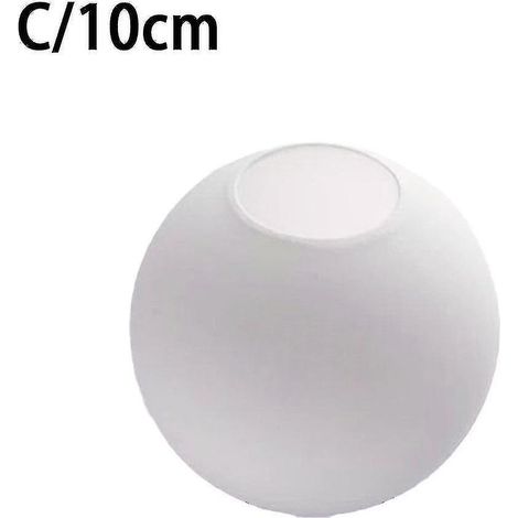 Abat-jour rond de remplacement en verre blanc mat 2024 (1/5)
