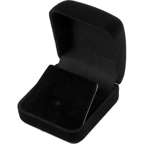 Coffret de présentation en velours pour pièces de monnaie, médailles et bijoux (noir) (1/5)