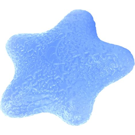 Sternförmiger elastischer Massageball für Handrehabilitation und Muskelentspannung – Blau (1/5)