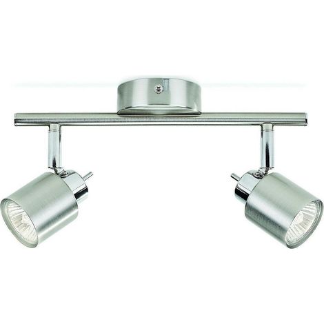 Philips Deckenleuchte Verstellbar Chrom 28,5x15,5 cm