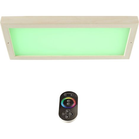 Infraworld LED Farblicht Sion 3A Erle Deckenmontage - EEK: G - S2299A farblicht Saunaleuchte