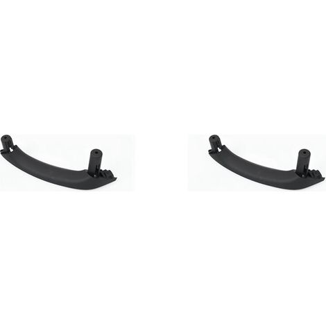 Due profili di rivestimento per maniglie interne delle portiere in ABS, adatti per BMW X3, X4, F25 e F26 (modelli 2010-2016), codice articolo: 51419209215 (lato sinistro).
