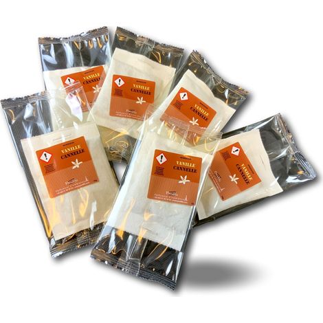 Lot 6 sachets parfumés windoor Parfum vanille-cannelle Désodorisant - 6 sachets - Parfum Vanille-Cannelle (1/5)