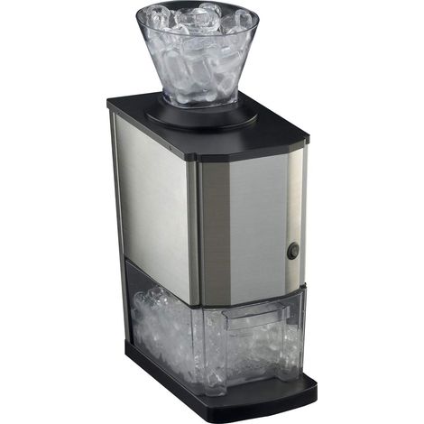 RGV Mojito Junior - Spaccaghiaccio elettrico, 80 Watt, c.a. 20 kg/h,Acciaio Inox (1/10)