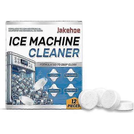 JAKEHOE Pastilles nettoyantes haute efficacité pour machines à glaçons : détartrage et désodorisation (1/4)