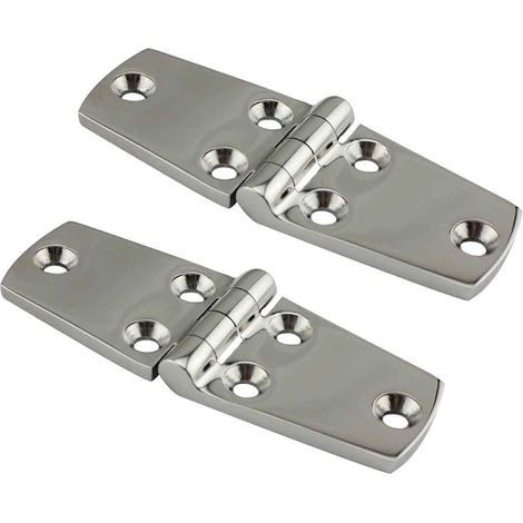 bisagras marinas, acero inoxidable 316, 102x38 mm, rotación de 180°, para barcos/yates/cabinas (1/5)