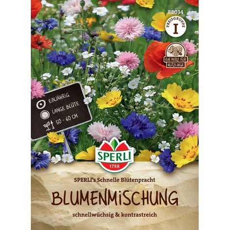 Blumenmischung SPERLI's Schnelle Blütenpracht - Blumensamen (1/2)