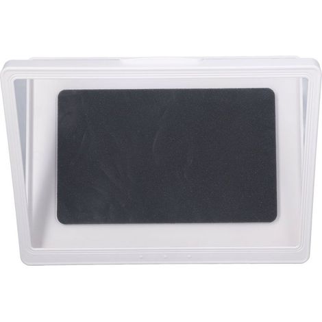 Étui étanche et antibuée pour téléphone portable avec écran tactile, support mural, coque de protection étanche pour ordinateur et tablette, boîte de rangement 9802W blanc (1/5)