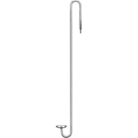 Diffusore di CO2 per acquario, gancio in acciaio inox 304 con valvola di non ritorno per piante d'acquario (40 cm) (1/5)
