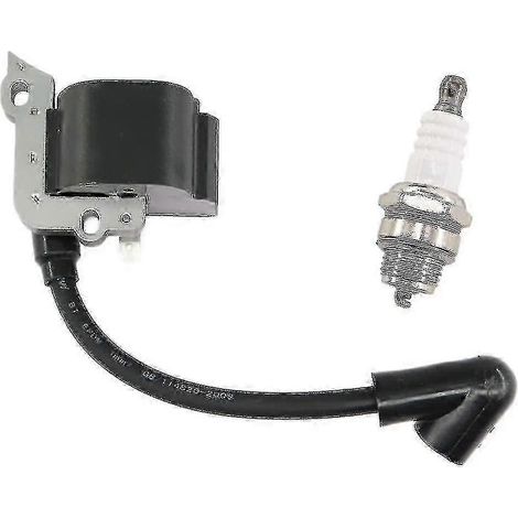 Bobine d'allumage de remplacement pour tronçonneuses Stihl FS38, FS46, FS45, FS55, FC55, FC55Z, FC55-DZ, HL45, HL45Z, HL45-DZ, HS45, HS45Z, KM55, KM55RZ, KM55C et KM55R. (1/4)