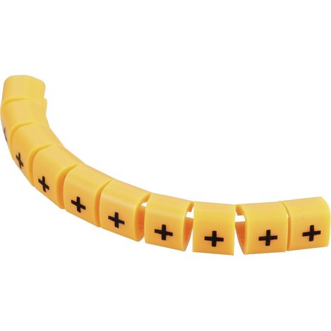 TRU COMPONENTS TC-MB1/+203 Clip de marquage Impression + Plage de Ø extérieur 3 à 3.60 mm S021591 (1/2)