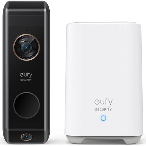 Eufy E8213G11 Timbre de Vídeo Conectado Negro y Blanco (1/5)