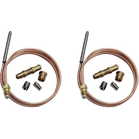 Un clip de thermocouple 1980-036 pour remplacer l'ensemble de voyant indicateur de commande de thermostat, compatible avec les thermocouples universels (36 pouces). (1/5)