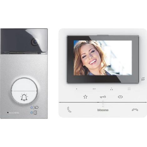 Flex'ONE Video-Set mit Türstation LINEA3 000 (1 und 2 Ruftasten) + CLASSE100 V16E 364922