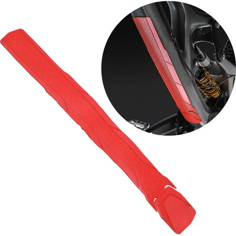 Autocollants de Protection Anti-Dérapage pour Cadre de Vélo Rouge - Film Protecteur (1/5)