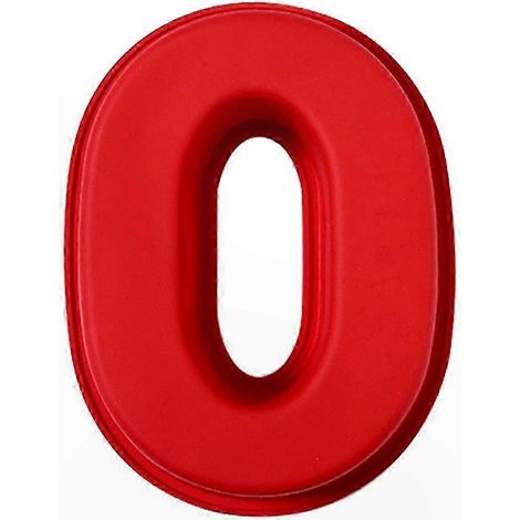 Moule à gâteau en silicone 3D antidérapant, plaque chiffre non-adhésive pour anniversaire, résistant aux températures extrêmes, ustensile de cuisson pain pour surprendre (1/5)