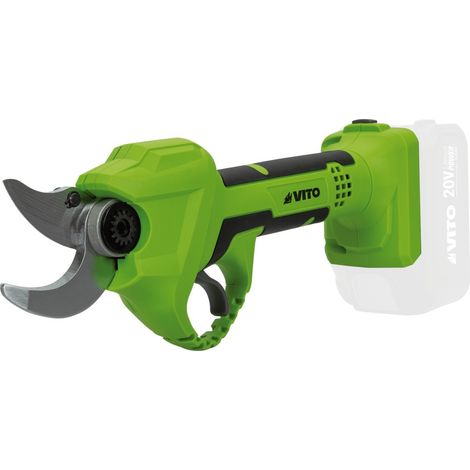 Sécateur à Batterie 20V Ø de coupe 30 mm Moteur Brushless Vendu sans Batterie ni chargeur VITO (1/3)
