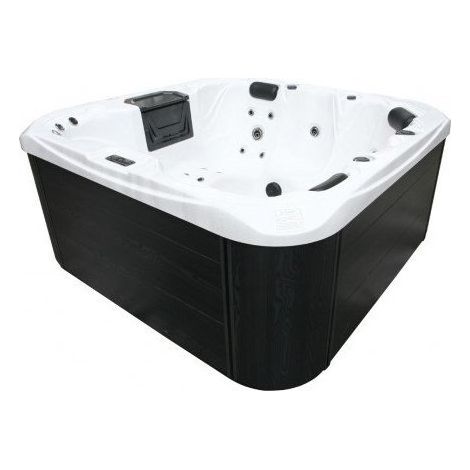 Bagno Italia Minipiscina spa relax 200x200 cm 31 getti 5 posti radio wi-fi bluetooth (1/3)