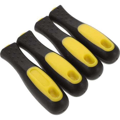 4 Mangos Ergonómicos Antideslizantes para Lima de Plástico y (1/5)