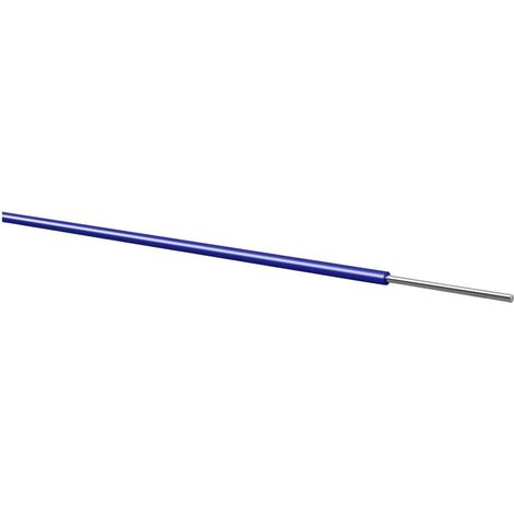 Kabeltronik 070104007 Filo in rame Yv 1 x 0.13 mm² Blu 100 m