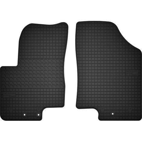 Tappetini anteriori in gomma per: Hyundai ix20 monovolume (dal 2010 al 2018)