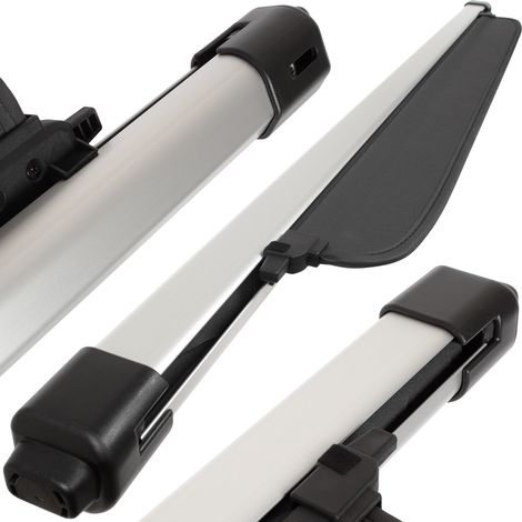 Mitsubishi Outlander III 12-22 tenda a rullo per bagagliaio NERO + ARGENTO cassetta (1/5)
