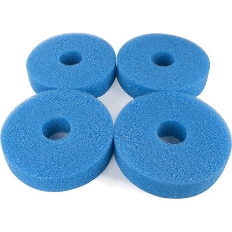 Compatible en Mousse Convient pour Mousse Éponge Filtre 25PPI Convient pour Laguna Pression Flo 8000 (Paquet de 4)
