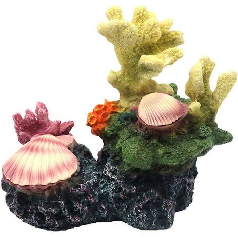 Aquariums, îlots coralliens colorés, ornements de jardin, décorations pour aquariums coralliens (1/4)