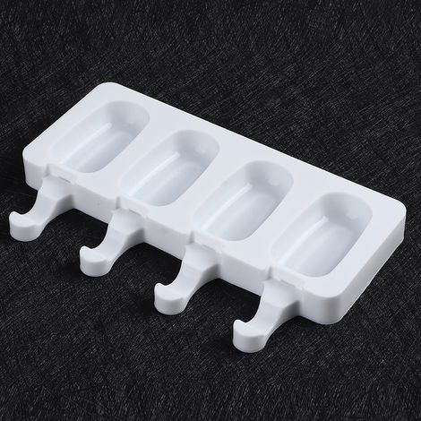 4-teilige Eisform aus lebensmittelechtem Silikon mit Stiel für DIY-Projekte (1/5)
