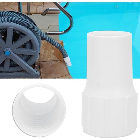 Cuff de Remplissage pour Piscine, Accessoire de Nettoyage avec Raccord Fileté pour Tuyau d'Aspiration
