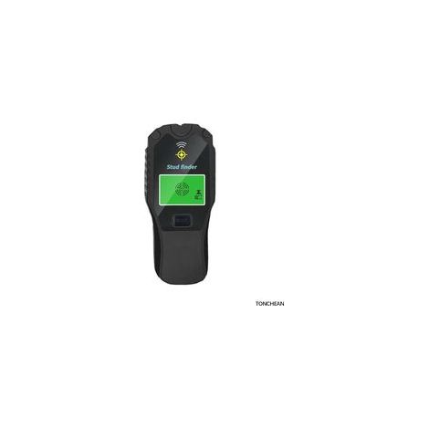 Détecteur de métaux mural avec écran LCD Profondeur de détection 1-80 mm Alimentation pile 9V Pour métaux magnétiques et non magnétiques (1/5)