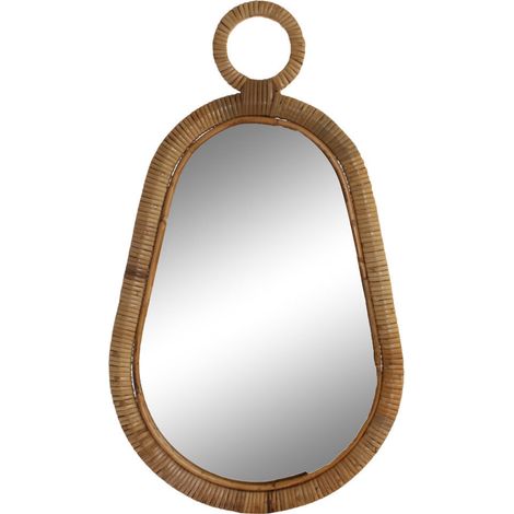 Miroir Rotin Miroir 39X2X68 Naturel Marron (1/3)