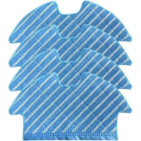 4-teiliges Wischmopp-Set für Ozmo 900 DN5G Staubsaugerteile
