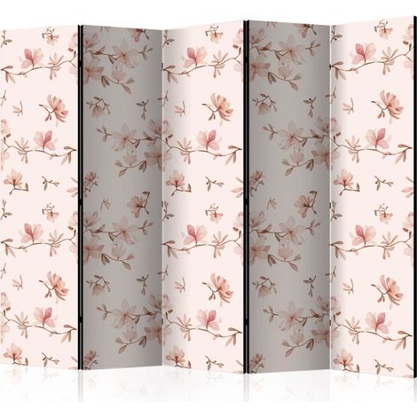 Paravent 5 Volets "Magnolia Twigs" 172x225cm (1/2)
