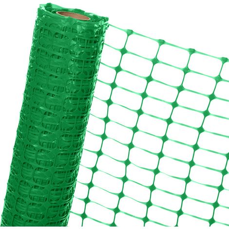 Absperrzaun 1,2m x 100m Bauzaun Schutznetz Zaun Baustellenzaun 120g/m² in grün (1/5)