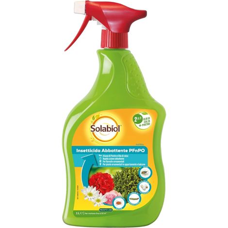 Solabiol Insetticida Abbattente PFnPO 1L, Biologico a Base di Piretro e Olio di Colza (1/5)