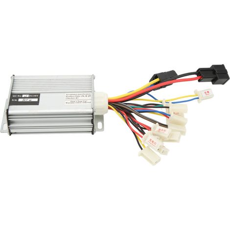 Regolatore di velocità per motore CC da 800 W con protezione da sovraccarico, in lega di alluminio, per bici elettrica da 36 V. (1/4)