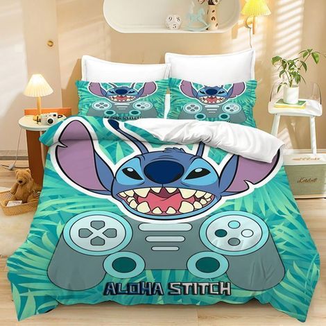 KLVGTIFS PU - Housse de Couette 150x200 cm avec 2 Taies d'oreiller 65x65 cm - Ensembles de Housses de Couette en Microfibre brossée Douce (1/5)