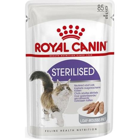 ROYAL CANIN STERILISED 85g (Paté) para gatos adultos