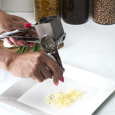 RAPE A FROMAGE A MANIVELLE INOX M6 (1/5)
