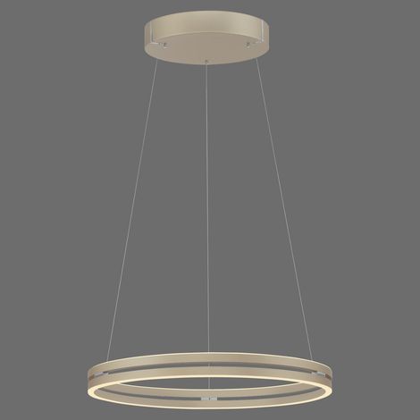 Lampe suspendue de bureau Pure E-Loop bronce - Ø 70 cm - 2551-97