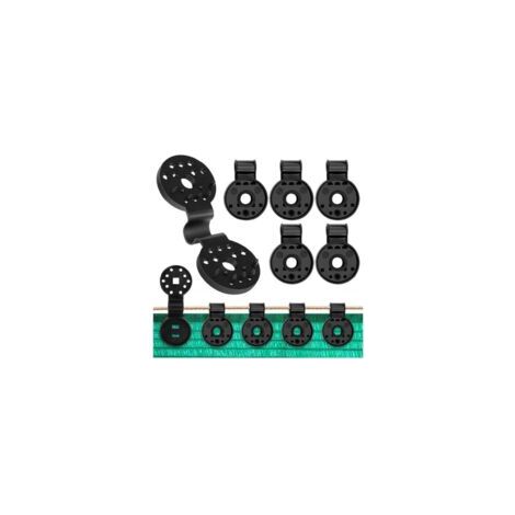 50 Clips Plastiques Pour Toile d\\'Ombrage, Clip SpÉcial avec Œillet Filet, Clips pour Fixation Brise Vue, Clips de Attache Brise (1/3)
